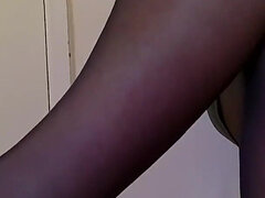 Fétiche des pieds, Talons, Fait maison, Collant, Solo