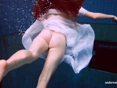 Fianc�e's small tits trailer by Underwater Show