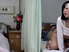 Leie, Asiatisch, Paar, Behaart, Krankenschwester, Jungendliche (18+)