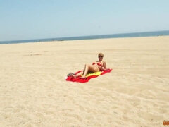 Strand, Stor kuk, Stora tuttar, Bystig, Naturliga tuttar, Utomhus, Verklighet, Tuttar