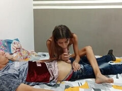 Sexy Stepsister Fucked by Brother at Home