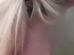 Ερασιτέχνης, Ξανθιά, Γυμνιστής, Εκτός, Δημόσιο, Μόνος