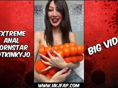 10.may.2025 Big Video: Hotkinkyjo in Green Stockings Belly Bulge, Deep Anal Dildo From Mrhankey, Fisting & Prolapse