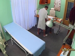 Doctor Fucks Nurse After Hospital Exam