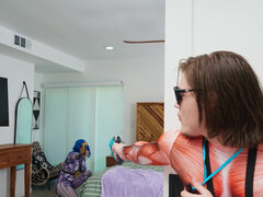 Amerikai, Pár, Pénisz, Ruha, Láb, Pirszing, Rövid haj, Hármas