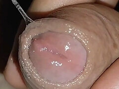 Daddy Makes Big Waste of Pre Cum.