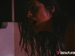 黒人, なめる, オマンコ, ヤリマン