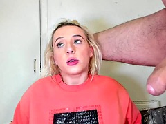 Rubia, Gordita, Pareja, Masturbación