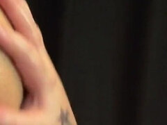 Two naughty lesbians in fisting action