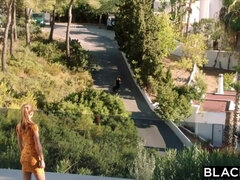 BLACKED Emelie gets her own back on cheating BF with 2 huge BBCs