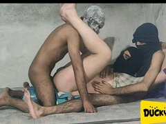 Hijabi Slave Hard Fucked by Big Cock Hindi Audio