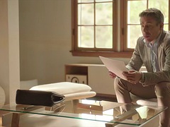 Blond, Pijpbeurt, Erotisch, Sperma in gezicht, Handbeurt, Ondergoed, Rijden, Verleid