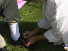 No Common Nurse: Zetta & Jean's Intimate Encounter Outdoors