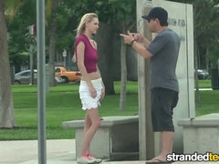 Amatööri, Blondi, Auto, Hd, Näkökulma pov, Laiha, Hänen, Teini