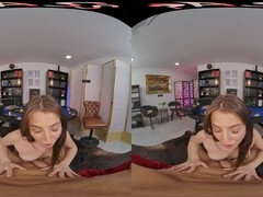 VR poker dealer Aubree Valentine goes all in on your throbbing cock