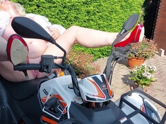 The Hottest and Horniest Granny in Germany Gets Wild and Horny at the Lake!