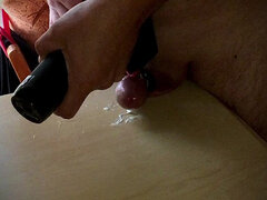 Leie, Spermaladung, Dildo, Fetisch, Masturbation, Solo, Vibrator