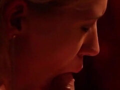 엉덩이, 금발의, 오랄섹스, 사정 샷, 보지, 타는