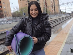 Naughty appetizing babe heart-stopping porn video