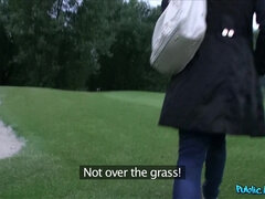 Shy Czech Brunette Beauty Can't Turn Down A Good Public Fuck for Quick Cash