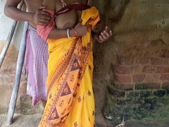 Asiat, Røv, Heppekor, Par, Hundestilling, Hd, Indier, Udendørs