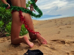 Enthousiasteling, Strand, Openbaar, Mager