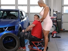 Rubia, Mamada, Coche, Checa, Fetiche, Hd, Tacones, Lamidas