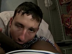 Amateur, Anal, Verga grande, Negro, Ébano, Interracial, Público, Tatuaje