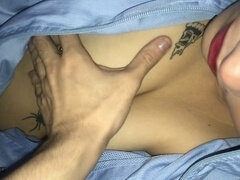 Velké péro, Kuřba, Pár, Stříkání spermatu, Latinské, Orgasmus, Pička, Nevlastní máma