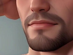 Unreal Hunks Handsome 3D Cgi Men