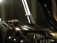 Bondage sadomaso, Bondage, Dominazione femminile, Sega, Dominatrice, Pisciando, Schiavo, Dildo indossabile