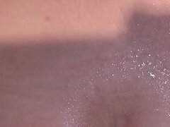 Wife Washes My Hard Cock and Gets Creampied Inside Her Wet Cunt