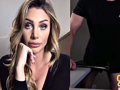 Amateur CFNM MILF teases wanker over webcam with dirty talk
