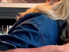 Blondýna, Kuřba, Pár, Sperma v puse, Mezirasové, Kancelář