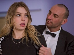 デカ尻, デカチン, フェラチオ, 女 人男 人, 毛深い, 淫乱熟女, ティーン, 三人