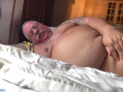 Enthousiasteling, Mollig, Sperma shot, Dik, Opa, Harig, Masturbatie, Alleen
