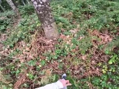 Surprising a Mystery Girl with Forest Fun: A Public Encounter Featuring Blowjob and Sex