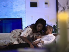 Nicole Kitt gets her cocoa pussy licked and fucked balls deep