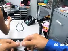 Noire, Cocu, Hd, Police, Actrice du porno, Rugueux, Criant, Tabou