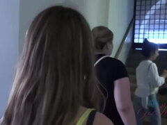 Amatoriale, Brunetta, Hd, All'aperto, Punto di vista pov, Rasata