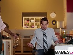 Tyler Nixon & Ana Foxxx's hot office sex tape - Bitch Boss