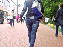 お尻, 美女, のぞき