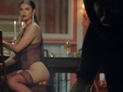 Store bryster, Brunette, Onani, Naturlig, Solo, Strømper, Teenager