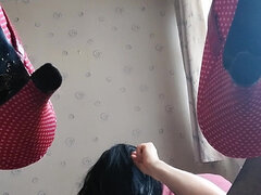 Amateur, Belle grosse femme bgf, Tir de sperme, Lingerie, Masturbation, Mature, Solo, Jarretelles