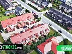 Familystrokes - my fresh gf is overwhelmed to see me hardcore my stepsis