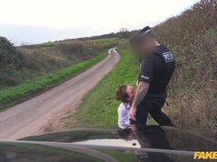 Slutty American Humped By UK Copper 2 - Fake Cop