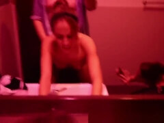 素人, お尻, フェラチオ, 古典, チン, ハードコア, オマンコ, 三人