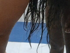 Stor svart kvinne, Par, Runke, Hjemmelaget, Inder