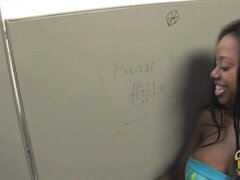 Zwart, Pijpbeurt, Rondborstig, Sperma shot