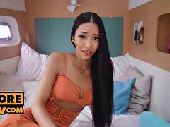 Verga grande, Mamada, Morena, Engañando, Sexo duro, Al aire libre, Pov